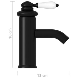 Galleria Design Bathroom Basin Faucet Black 130x180 mm