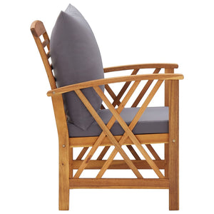 Galleria Design 5 Piece Garden Lounge Set with Cushions Solid Acacia Wood