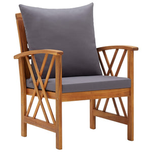 Galleria Design 5 Piece Garden Lounge Set with Cushions Solid Acacia Wood