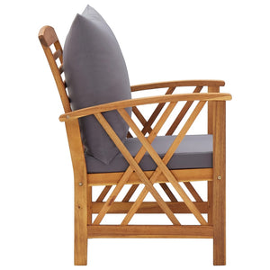 Galleria Design 5 Piece Garden Lounge Set with Cushions Solid Acacia Wood