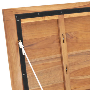 Galleria Design Garden Storage Box 60x50x58 cm Solid Teak Wood