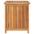 Galleria Design Garden Storage Box 90x50x58 cm Solid Teak Wood
