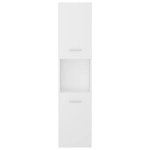 Galleria Design Bathroom Cabinet White 30x30x130 cm Engineered Wood