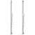 Galleria Design Garden Shower 220 cm Stainless Steel