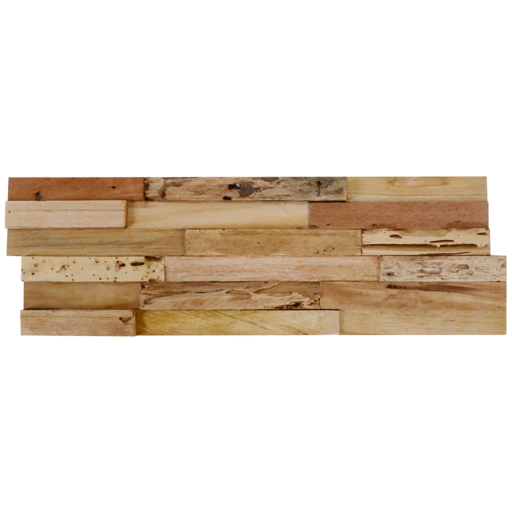 Galleria Design Wall Cladding Panels 10 pcs 1.03 m² Recycled Teak Wood