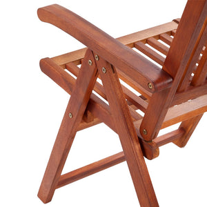 Galleria Design Folding Garden Chairs 4 pcs Solid Acacia Wood