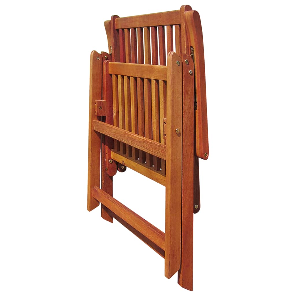 Galleria Design Folding Garden Chairs 6 pcs Solid Acacia Wood