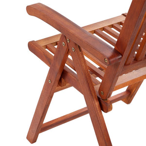 Galleria Design Folding Garden Chairs 6 pcs Solid Acacia Wood