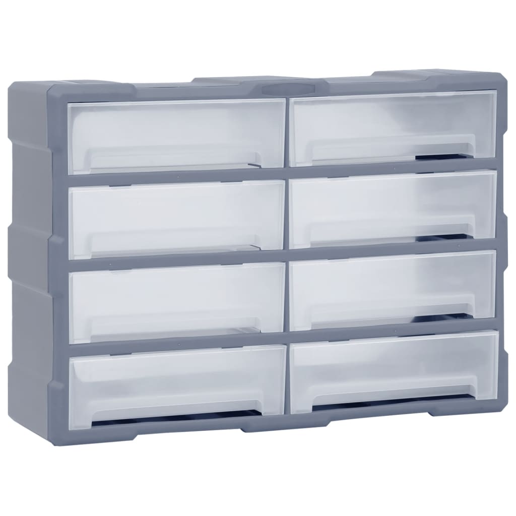 Galleria Design Multi-drawer Organiser with 8 Big Drawers 52x16x37 cm