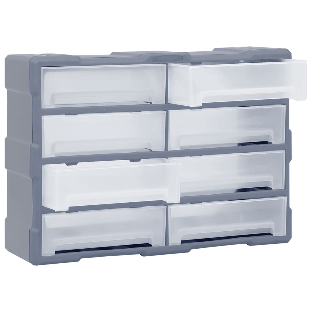 Galleria Design Multi-drawer Organiser with 8 Big Drawers 52x16x37 cm