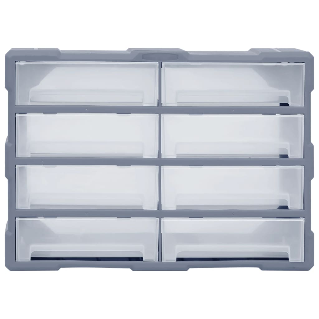 Galleria Design Multi-drawer Organiser with 8 Big Drawers 52x16x37 cm