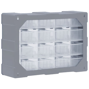 Galleria Design Multi-drawer Organiser with 16 Middle Drawers 52x16x37 cm