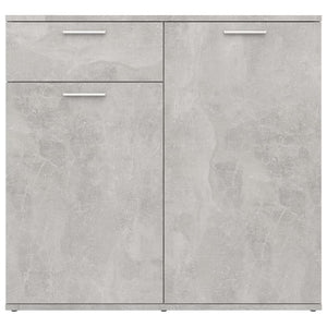 Galleria Design Sideboard Concrete Grey 80x36x75 cm Engineered Wood