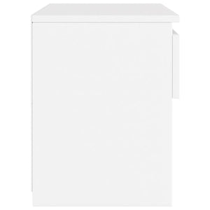Galleria Design Bedside Cabinets 2 pcs White 40x30x39 cm Engineered Wood