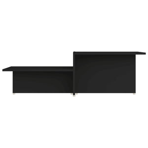 Galleria Design Coffee Table Black 111.5x50x33 cm Engineered Wood