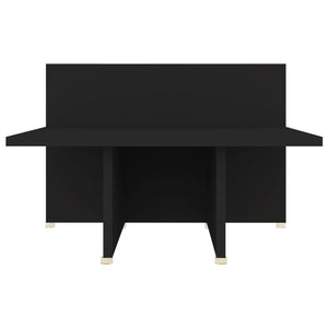 Galleria Design Coffee Table Black 111.5x50x33 cm Engineered Wood