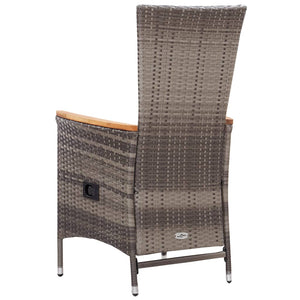 Galleria Design 7 Piece Garden Dining Set Poly Rattan Beige