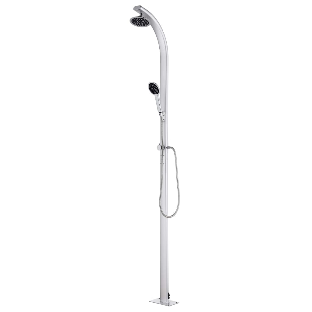 Galleria Design Garden Shower with Grey Base 220 cm Aluminium