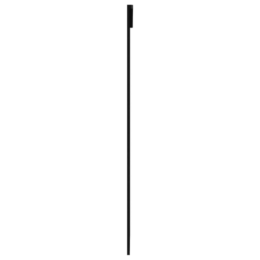 Galleria Design Sliding Door ESG Glass and Aluminium 102x205 cm Black