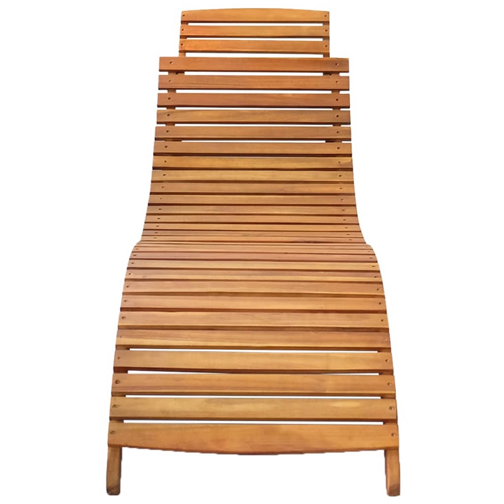 Galleria Design Sun Loungers 2 pcs Solid Acacia Wood
