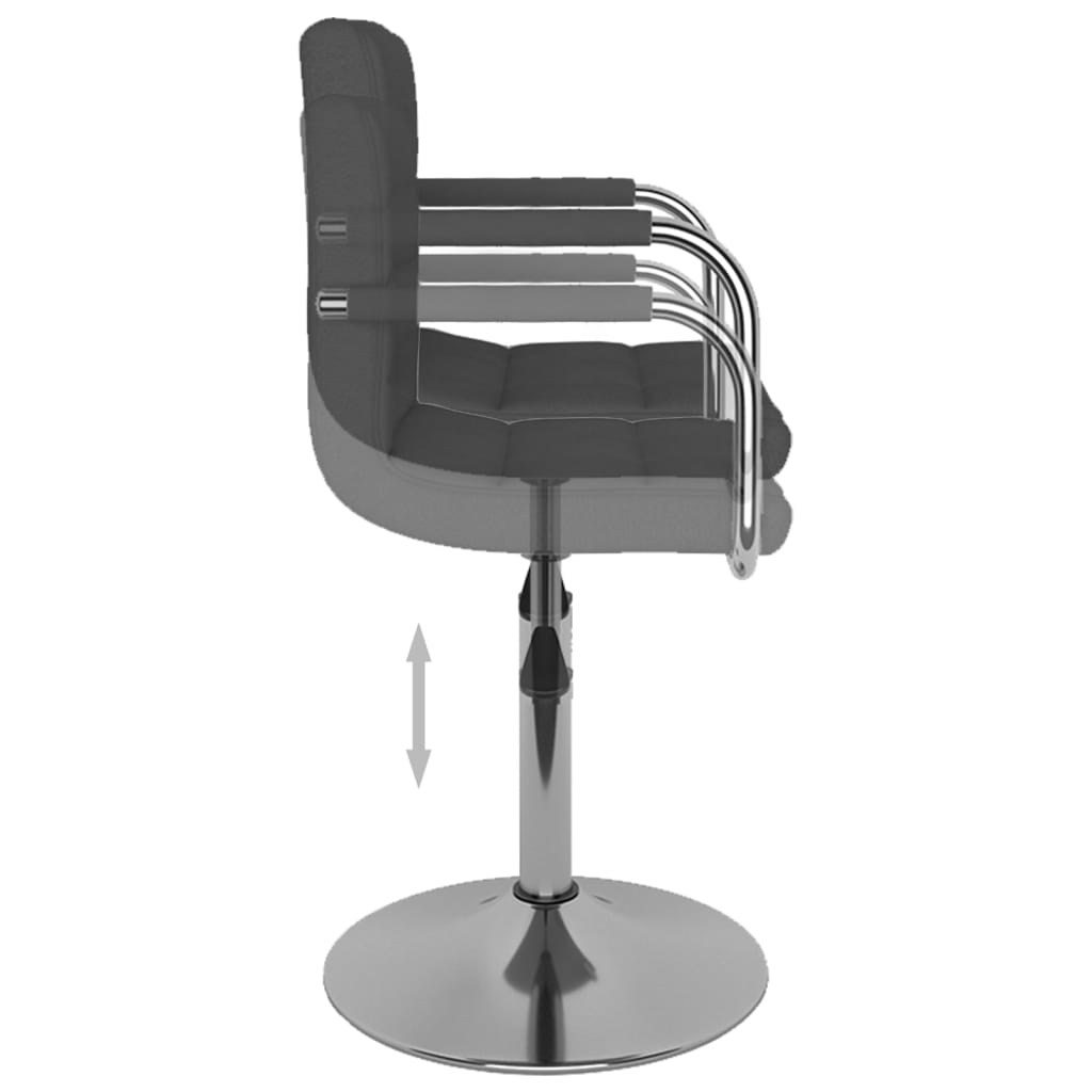 Galleria Design Bar Stool Black Fabric