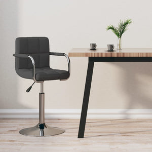 Galleria Design Bar Stool Black Fabric