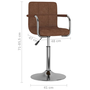Galleria Design Bar Stool Black Fabric
