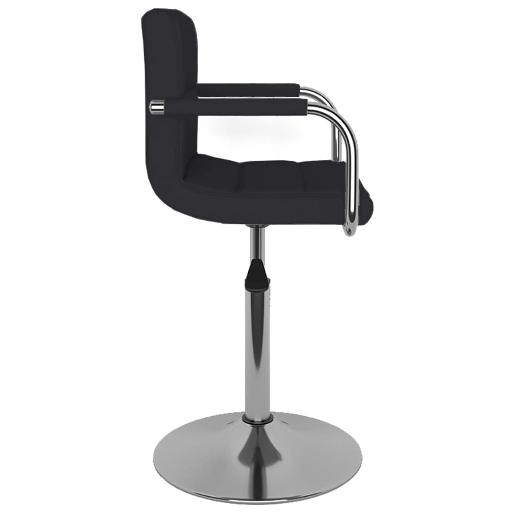Galleria Design Bar Stool Black Fabric