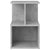 Galleria Design Bedside Cabinets 2 pcs Concrete Grey 35x35x55 cm Engineered Wood