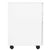 Galleria Design Mobile File Cabinet White 39x45x60 cm Steel