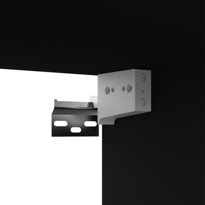Galleria Design TV Cabinets 4 pcs Black 100x30x30 cm Engineered Wood