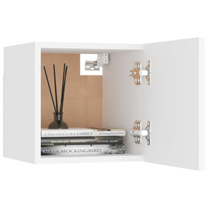 Galleria Design Bedside Cabinets 2 pcs White 30.5x30x30 cm Engineered Wood