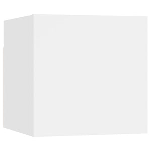 Galleria Design Bedside Cabinets 2 pcs White 30.5x30x30 cm Engineered Wood