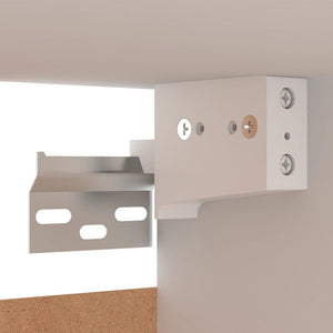 Galleria Design Bedside Cabinets 2 pcs White 30.5x30x30 cm Engineered Wood