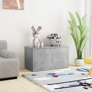 Galleria Design Storage Chest Concrete Grey 84x42x46 cm Engineered Wood