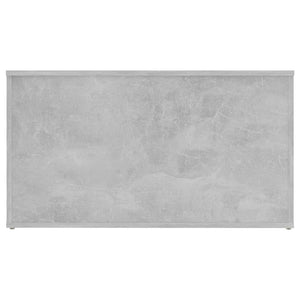 Galleria Design Storage Chest Concrete Grey 84x42x46 cm Engineered Wood