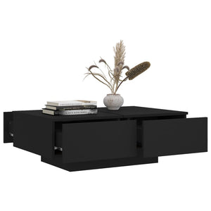 Galleria Design Coffee Table Black 90x60x31 cm Engineered Wood