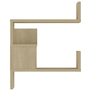 Galleria Design Wall Corner Shelf 2 pcs Sonoma Oak 40x40x50 cm Engineered Wood