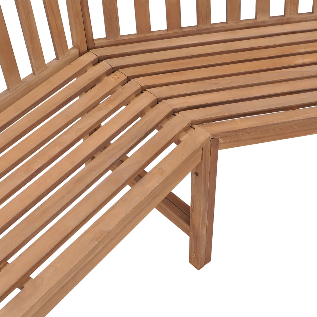 Galleria Design Garden Corner Bench 185x185x90 cm Solid Teak Wood