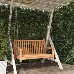 Galleria Design Swing Bench Solid Teak Wood 114x60x64 cm