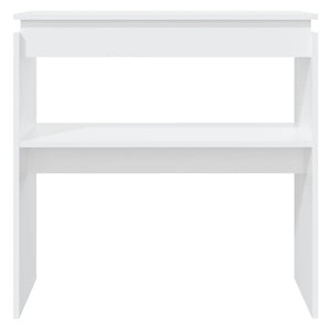 Galleria Design Console Table White 80x30x80 cm Engineered Wood