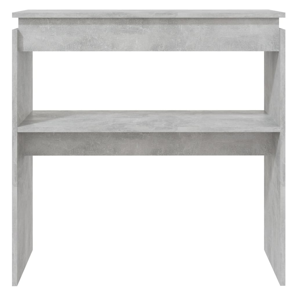 Galleria Design Console Table Concrete Grey 80x30x80 cm Engineered Wood