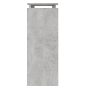 Galleria Design Console Table Concrete Grey 80x30x80 cm Engineered Wood