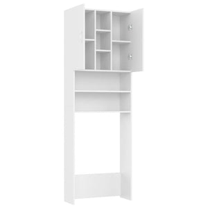 Galleria Design Washing Machine Cabinet White 64x25.5x190 cm