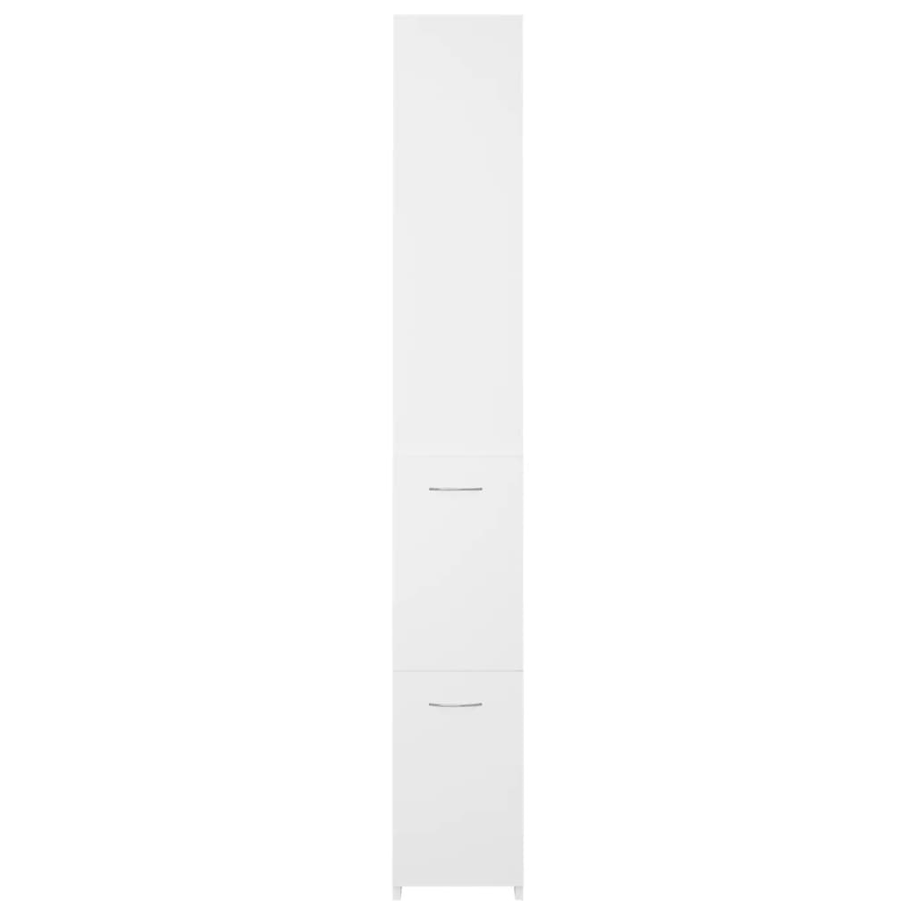 Galleria Design Bathroom Cabinet White 25x26.5x170 cm Engineered Wood