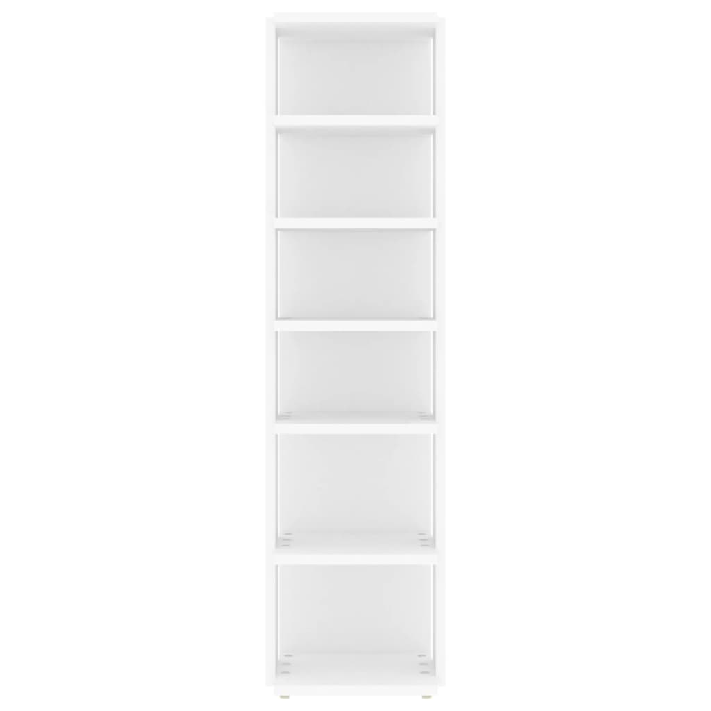 Galleria Design Shoe Cabinets 2 pcs White 27.5x27x102 cm Engineered Wood