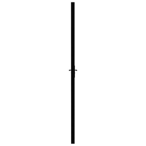 Galleria Design Interior Door ESG Glass and Aluminium 83x201.5 cm Black