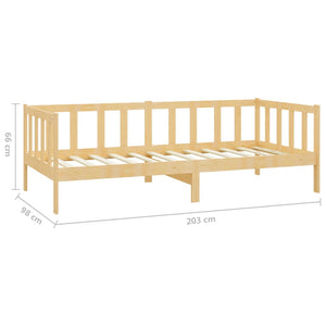 Galleria Design Day Bed without Mattress Solid Wood Pine 90x200cm
