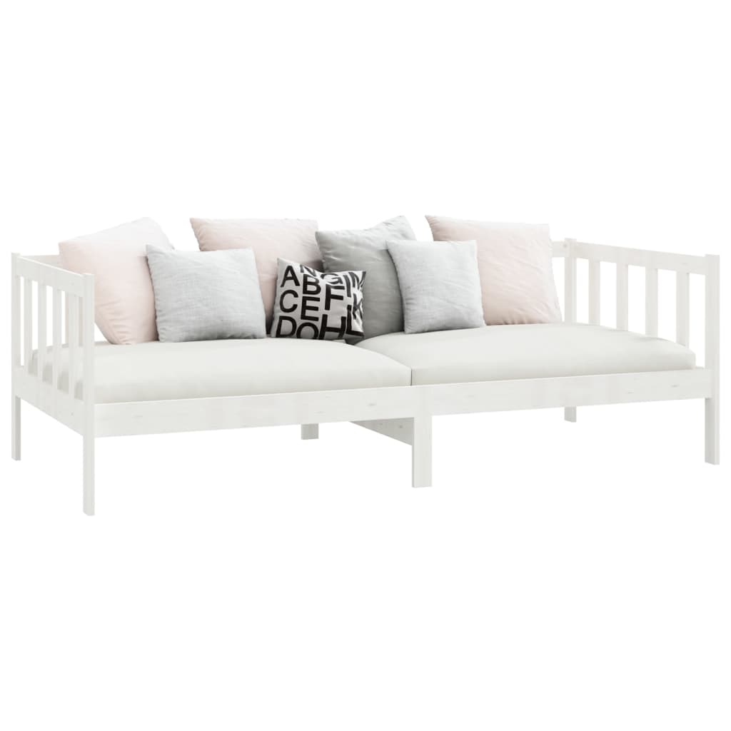 Galleria Design Day Bed without Mattress White Solid Wood Pine 90x200cm