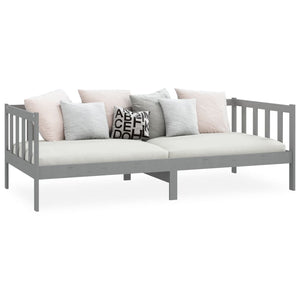 Galleria Design Day Bed without Mattress Grey Solid Wood Pine 90x200cm